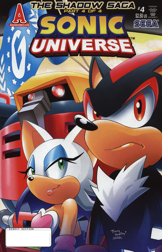 Sonic Universe Issue No. 04 Comic cover page